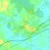 Monksland topographic map, elevation, terrain