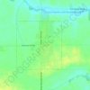 Sidell topographic map, elevation, terrain