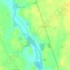 Grangemellon topographic map, elevation, terrain