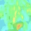 Drumnashinnagh topographic map, elevation, terrain