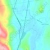 Dover Plains topographic map, elevation, terrain