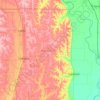 Burt County topographic map, elevation, terrain