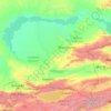 Ili River topographic map, elevation, terrain