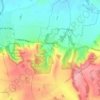 Hexton topographic map, elevation, terrain