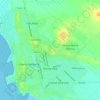 Punta Alta topographic map, elevation, terrain