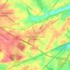 Lower Southampton Township topographic map, elevation, terrain