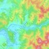 Racoș topographic map, elevation, terrain