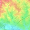 Bord-Saint-Georges topographic map, elevation, terrain