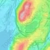 Muzzano topographic map, elevation, terrain