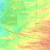 Al Haffar topographic map, elevation, terrain