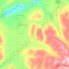 Town of East Otto topographic map, elevation, terrain