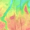 Milagrosa topographic map, elevation, terrain