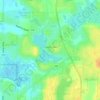 Tower Lakes topographic map, elevation, terrain