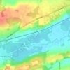 Westbere topographic map, elevation, terrain