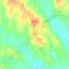 Chireno topographic map, elevation, terrain