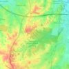 Orchard Hills topographic map, elevation, terrain