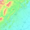San Luis topographic map, elevation, terrain
