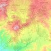 Villa Canales topographic map, elevation, terrain