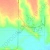 Russell Springs topographic map, elevation, terrain