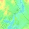 Добрино topographic map, elevation, terrain