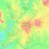 Bears Ears National Monument topographic map, elevation, terrain