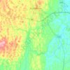 Clonfeacle (Tyrone portion) topographic map, elevation, terrain
