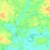 Waters Upton topographic map, elevation, terrain