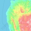 Melaky topographic map, elevation, terrain