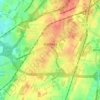 Halfway topographic map, elevation, terrain