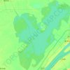 Hong Lake topographic map, elevation, terrain