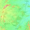 Balangir topographic map, elevation, terrain