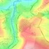 Brow Moor topographic map, elevation, terrain