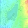 Kicking Horse topographic map, elevation, terrain