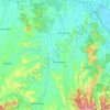 Logan River topographic map, elevation, terrain
