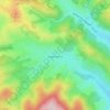 Andrekivske topographic map, elevation, terrain