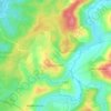 Diedendorf topographic map, elevation, terrain
