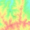 Young topographic map, elevation, terrain