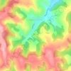 Gornje Suhotno topographic map, elevation, terrain