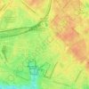 Тишинская площадь topographic map, elevation, terrain