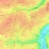 Lucé topographic map, elevation, terrain