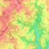 Redland topographic map, elevation, terrain