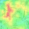 Eastern Heights topographic map, elevation, terrain