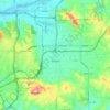 El Cajon topographic map, elevation, terrain