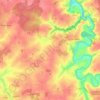 Le Fief-Sauvin topographic map, elevation, terrain