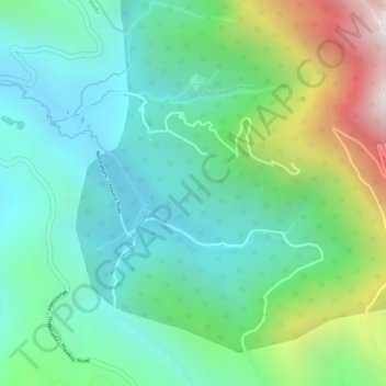 Chovoor topographic map, elevation, terrain