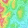 Azé topographic map, elevation, terrain