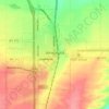 Wheatland topographic map, elevation, terrain