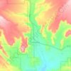 Cannonville topographic map, elevation, terrain