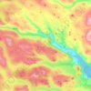 River Fleet topographic map, elevation, terrain