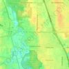 Lincolnshire topographic map, elevation, terrain